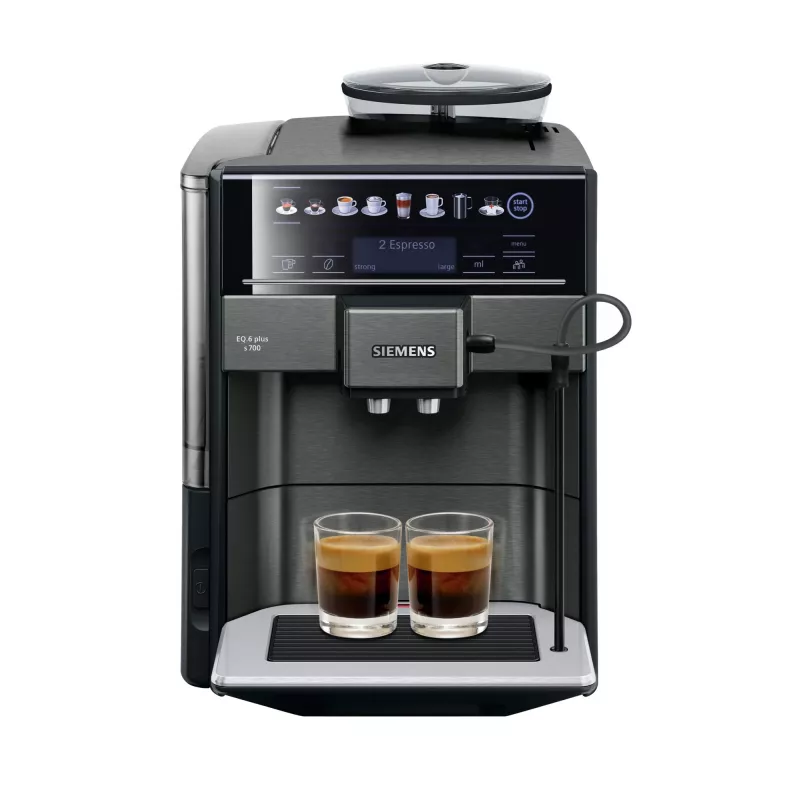 Siemens EQ.6 plus TE657319RW pilnai automatinis espresso aparatas su malūnėliu, 1,7 l, 19 bar