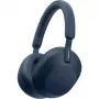Sony WH-1000XM5 belaidės ausinės su triukšmo slopinimu, 30 val. baterija, antausinės, optimizuotos Alexa ir Google Asistentui, iOS ir Android, su įmontuotu mikrofonu, Midnight Blue