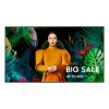 Samsung QM85C skaitmeninės signalizacijos plokščiasis ekranas 2,16 m (85 col.) LCD Wi-Fi 500 cd/m² 4K Ultra HD juodas Tizen 24/7