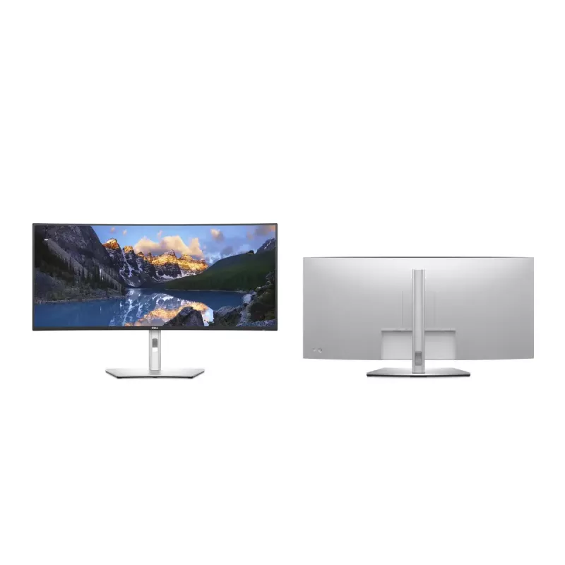 DELL UltraSharp U3824DW monitor 95,2 cm (37,5 colio) 3840 x 1600 pikselių Wide Quad HD+ LCD juodas, sidabrinis