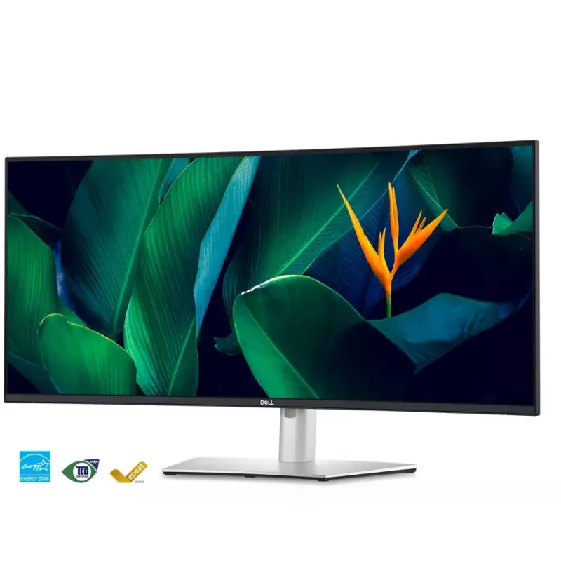 DELL UltraSharp U3824DW monitor 95,2 cm (37,5 colio) 3840 x 1600 pikselių Wide Quad HD+ LCD juodas, sidabrinis