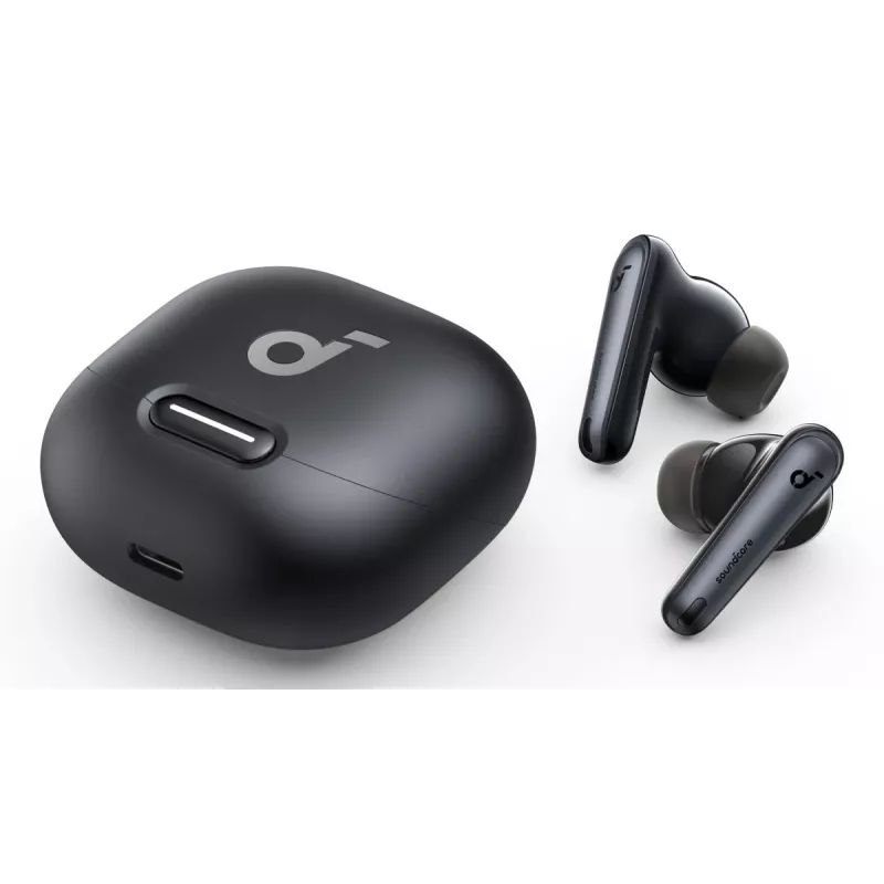 ANKER Soundcore Liberty 4 NC belaidės ausinės – juodos (A3947G11)