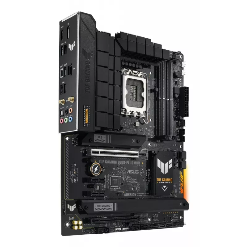 ASUS TUF Gaming B760-Plus WIFI Intel B760 LGA 1700 ATX pagrindinė plokštė