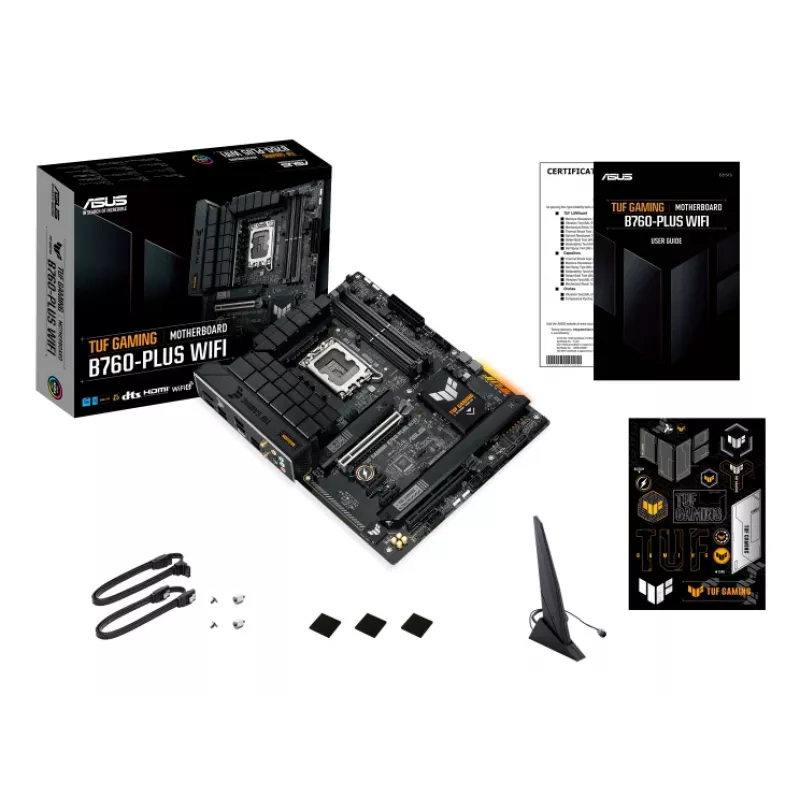 ASUS TUF Gaming B760-Plus WIFI Intel B760 LGA 1700 ATX pagrindinė plokštė