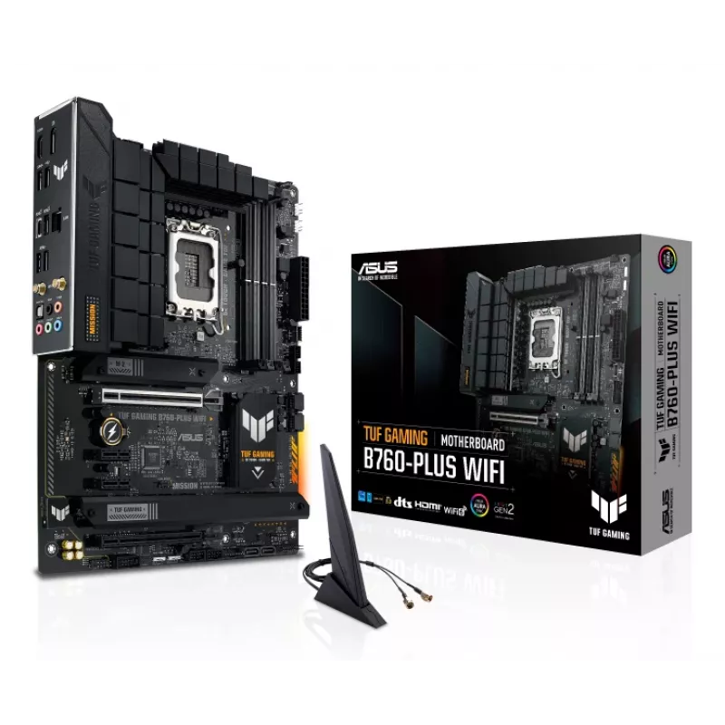 ASUS TUF Gaming B760-Plus WIFI Intel B760 LGA 1700 ATX pagrindinė plokštė