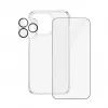 PanzerGlass ® 3-in-1 apsaugos rinkinys iPhone 15 Pro Max, Apple, Sausas užklijavimas, Atsparus smūgiams, Skaidrus, 1 vnt.