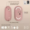 LOGITECH Pebble 2 M350s belaidė optinė pelė rožinė