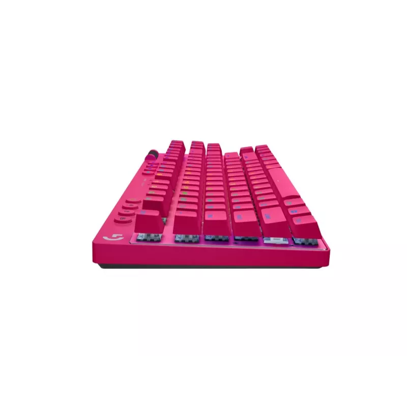LOGITECH G Pro X TKL Lightspeed žaidimų klaviatūra – Bluetooth – rožinė US International lytėjimo