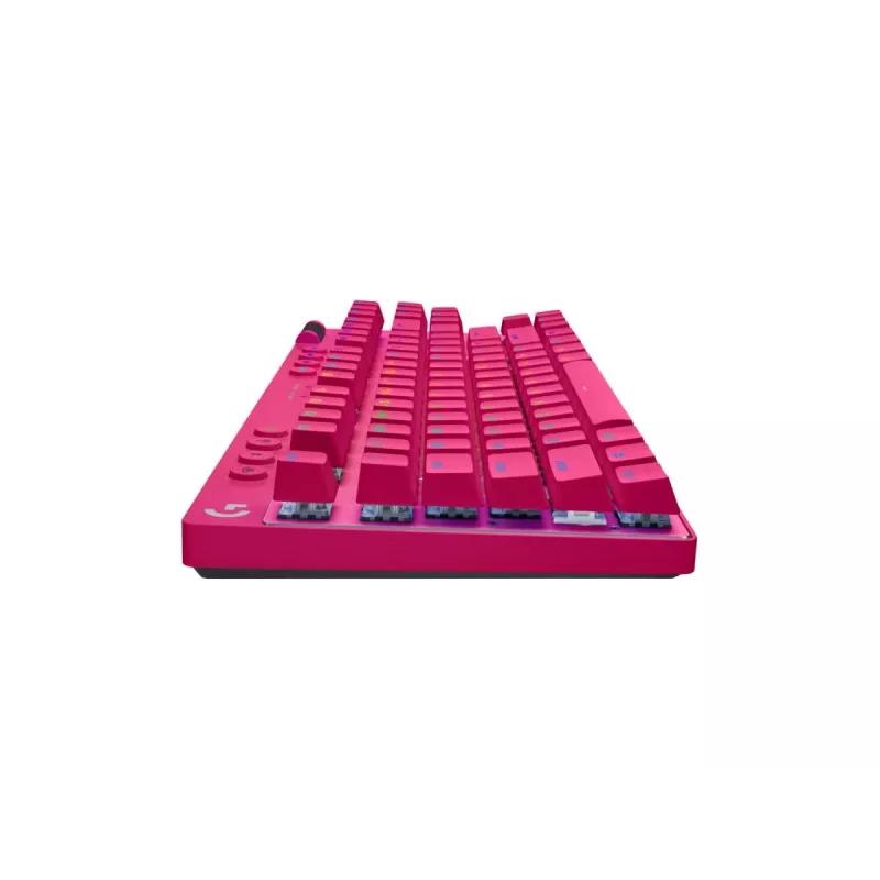 LOGITECH G Pro X TKL Lightspeed žaidimų klaviatūra – Bluetooth – rožinė US International lytėjimo