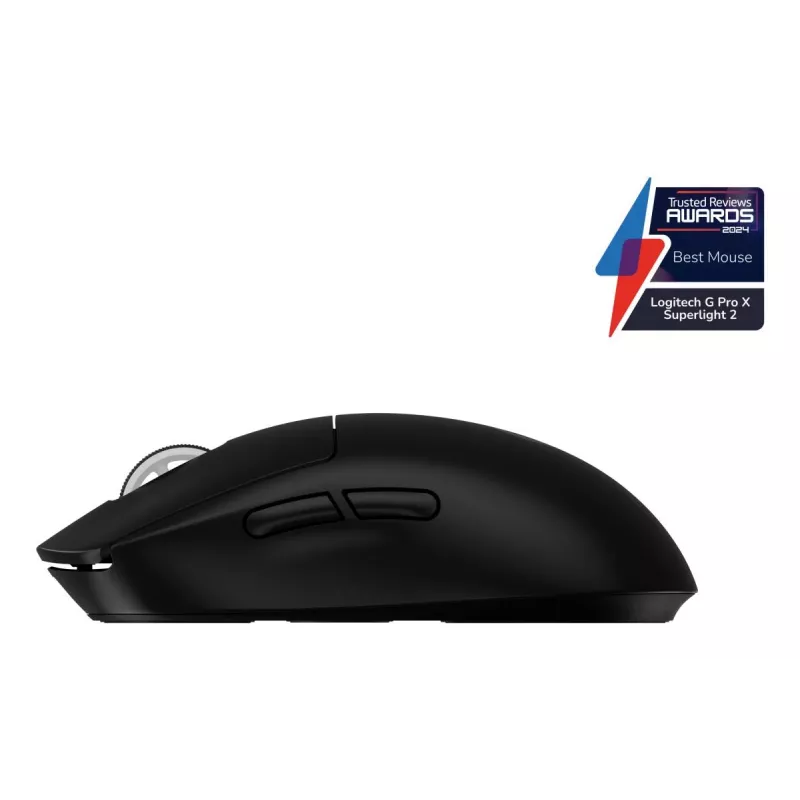 LOGITECH G Pro X Superlight 2 Lightspeed žaidimų pelė, juoda, 2.4 GHz