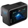 Veiksmo kamera GoPro HERO12 Black — 5K itin didelė raiška, 240 kadrų/s, 27 MP CMOS, 177° matymo laukas, LCD, MicroSD, Wi‑Fi
