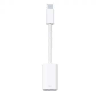APPLE Lightning Adapter - 24pin USB-C vyriškas į Lightning moterišką