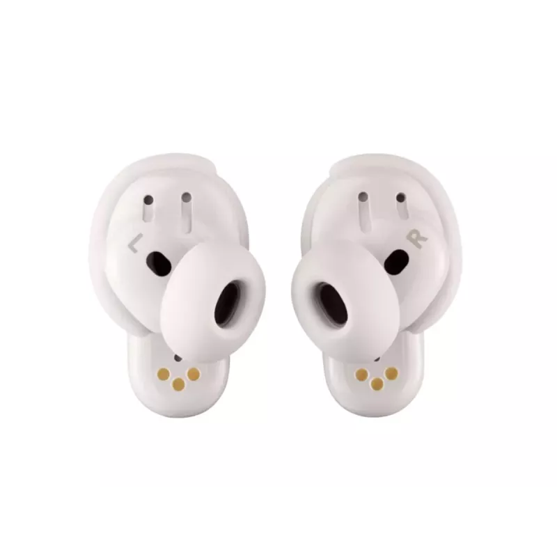 Bose QuietComfort Ultra belaidės ausinės su triukšmo slopinimu – baltos