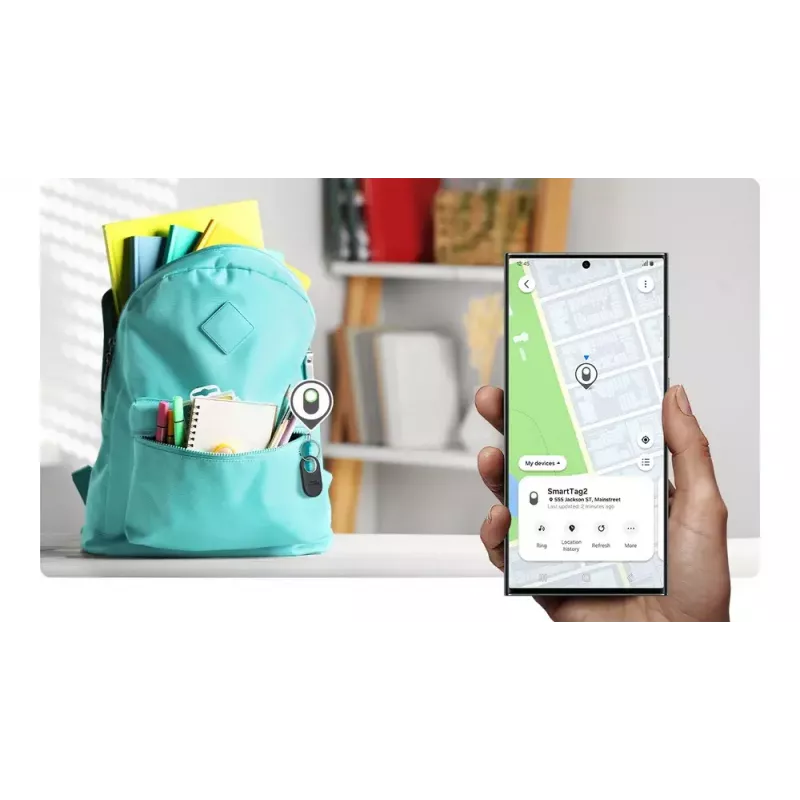Samsung Galaxy SmartTag2 EI-T5600 4 vnt. pakuotė 2x juoda + balta Daiktų ieškiklis