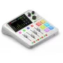 Audio sąsaja Rode RodeCaster Duo balta – 2 kanalų USB podcastų konsolė su mikseriu ir pirminiais stiprintuvais