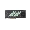 ASUS Hyper M.2 x16 Gen5 Card PCIe 5.0 M.2 adapteris su aktyviu aušinimu