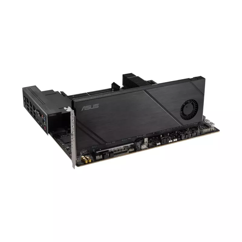 ASUS Hyper M.2 x16 Gen5 Card PCIe 5.0 M.2 adapteris su aktyviu aušinimu