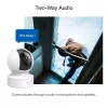 IP vaizdo stebėjimo kamera TP-Link Tapo C212 — 3 MP (2304×1296), 107,5° diag., Wi‑Fi ir Ethernet, be PoE, MicroSD iki 512 GB, vidaus montavimas ant lubų/sienos/stalo