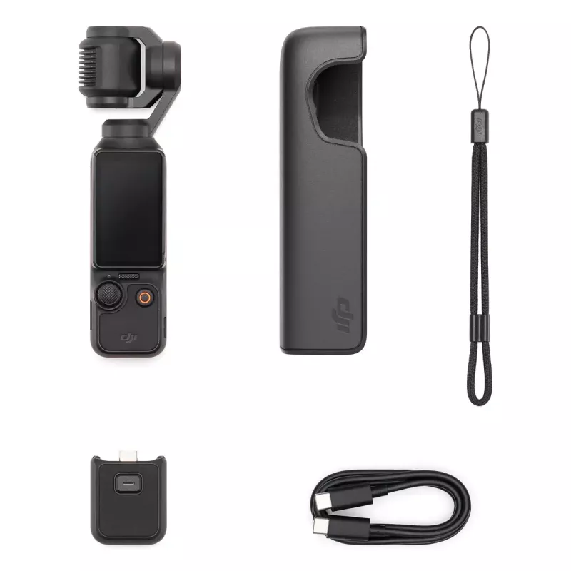 DJI Osmo Pocket 3 gimbalinė kamera 4K Ultra HD 9,4 MP Juoda
