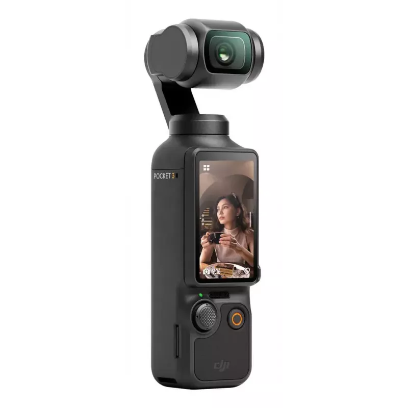 DJI Osmo Pocket 3 gimbalinė kamera 4K Ultra HD 9,4 MP Juoda