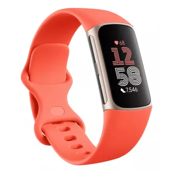 FITBIT Fitbit Charge 6 Obsidian / Juodas aliuminis