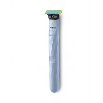 Foil skustuvas Philips Norelco OneBlade QP1324/20 – belaidis mėlynas skutimosi folija, 30 min veikimo laikas, USB įkrovimas, plaunamas, prisitaikantis prie kontūrų