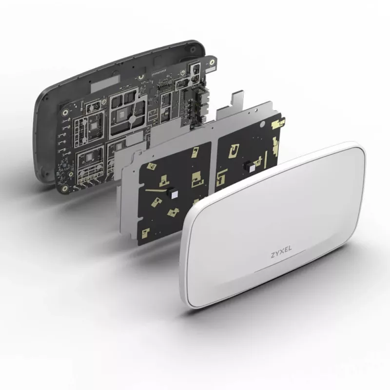 Zyxel WBE660S-EU0101F belaidis prieigos taškas 11530 Mbit/s pilka spalva Power over Ethernet (PoE)