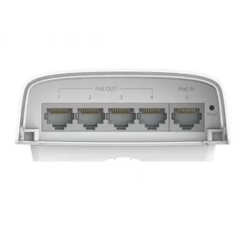 TP-Link Omada 5 prievadų gigabaitinis išmanusis jungiklis su 1 PoE++ įėjimo ir 4 PoE+ išėjimo prievadais