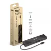 CLUB3D USB3.2 Gen2 Type-C 6-in-1 Dual Displays Portable Dock su USB Type-C vaizdo 4K60Hz