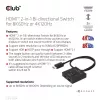 CLUB3D HDMI 2-in-1 dvipusis jungiklis 8K60Hz 4K120Hz CSV-1384