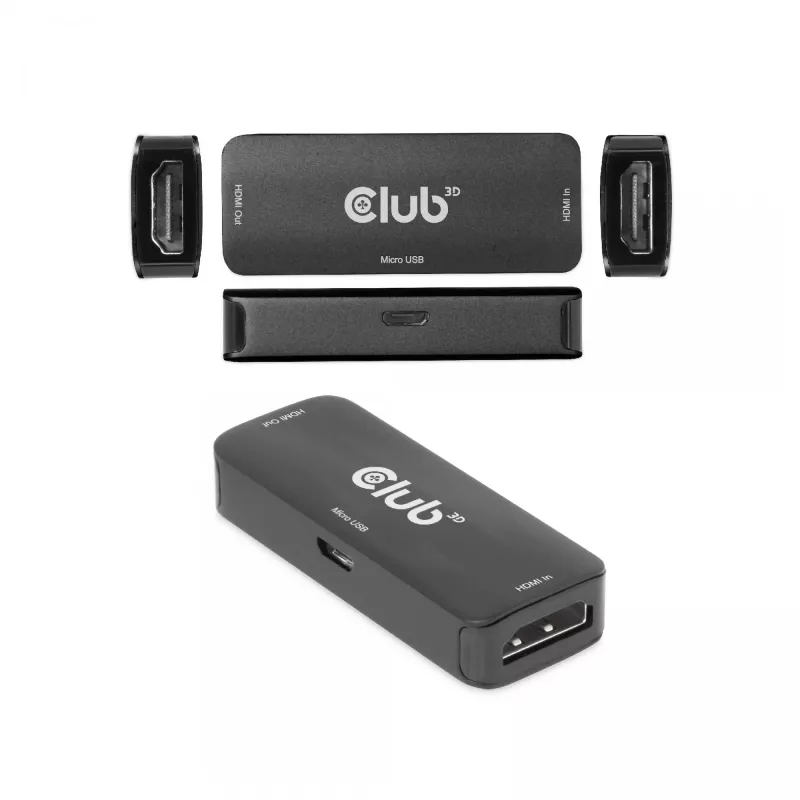 CLUB3D CAC-1307 HDMI aktyvus kartotuvas 4K60Hz F/F