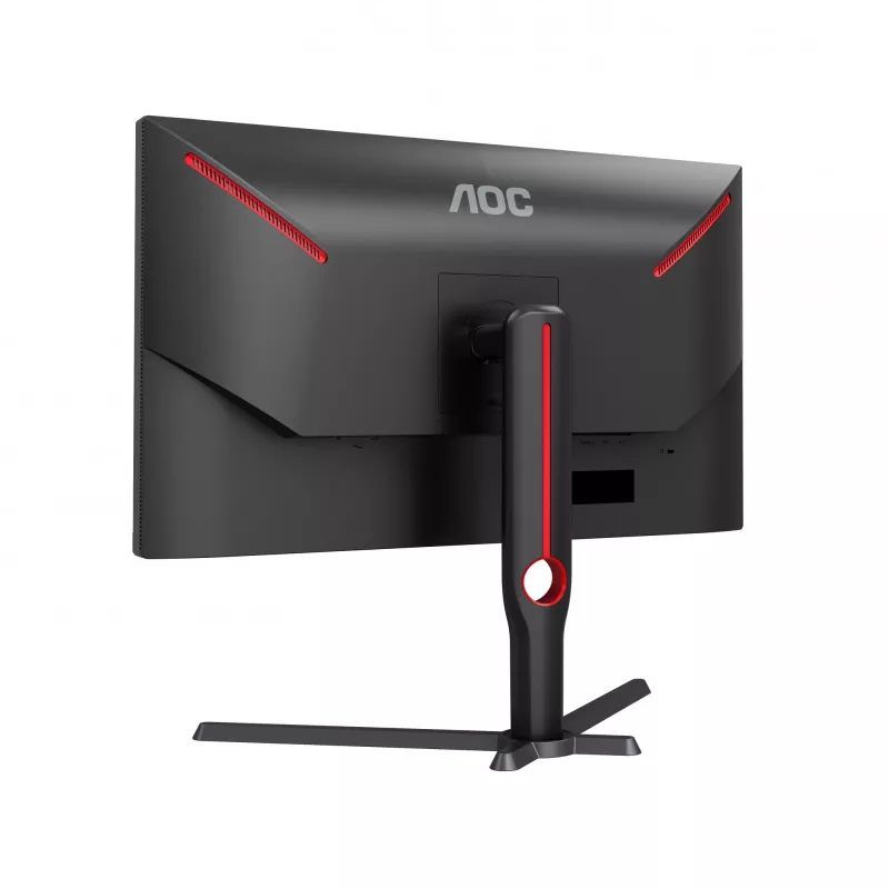 AOC G3 Q27G3XMN/BK monitorius 68.6 cm (27 col.) 2560 x 1440 pikselių 2K Ultra HD LED juodas, raudonas