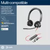 HP Poly Blackwire 3320 Stereo USB-C ausinės su USB-C/A adapteriu, sertifikuotos Microsoft Teams
