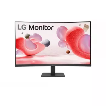 Monitorius LG 32MR50C-B, 31,5 colio Full HD (1920 x 1080), VA lenktas ekranas, 5 ms, 250 cd/m², 3000:1 kontrastas, 178° žiūrėjimo kampai, juodas