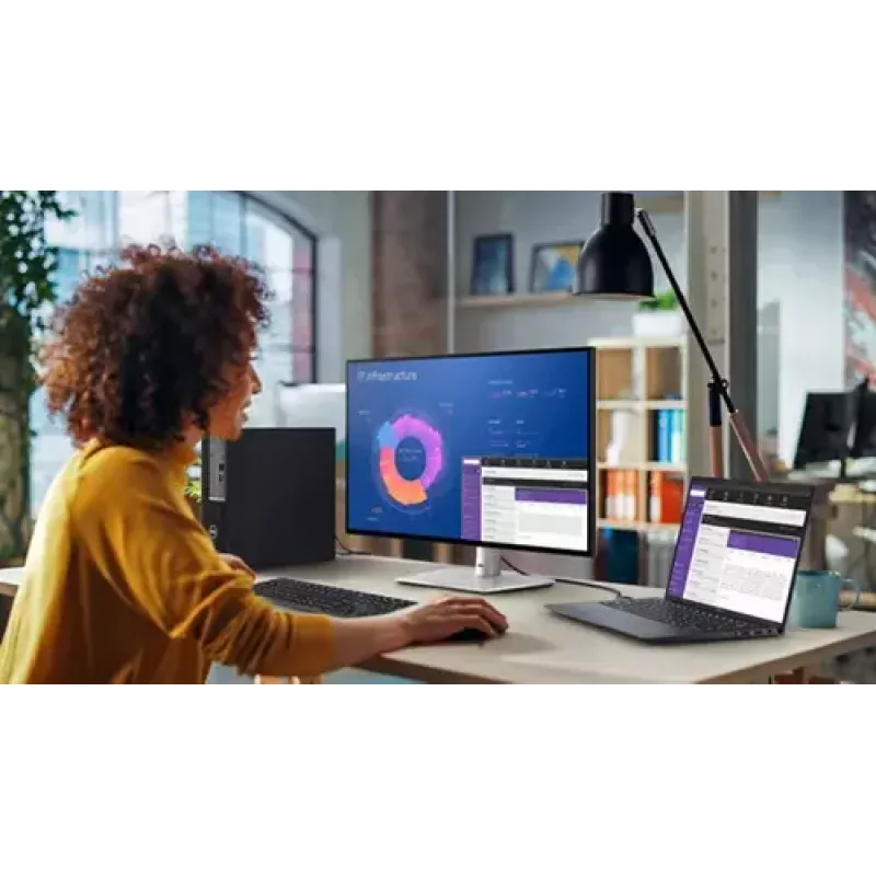 DELL UltraSharp U2724DE 27 colių QHD IPS Black monitorius