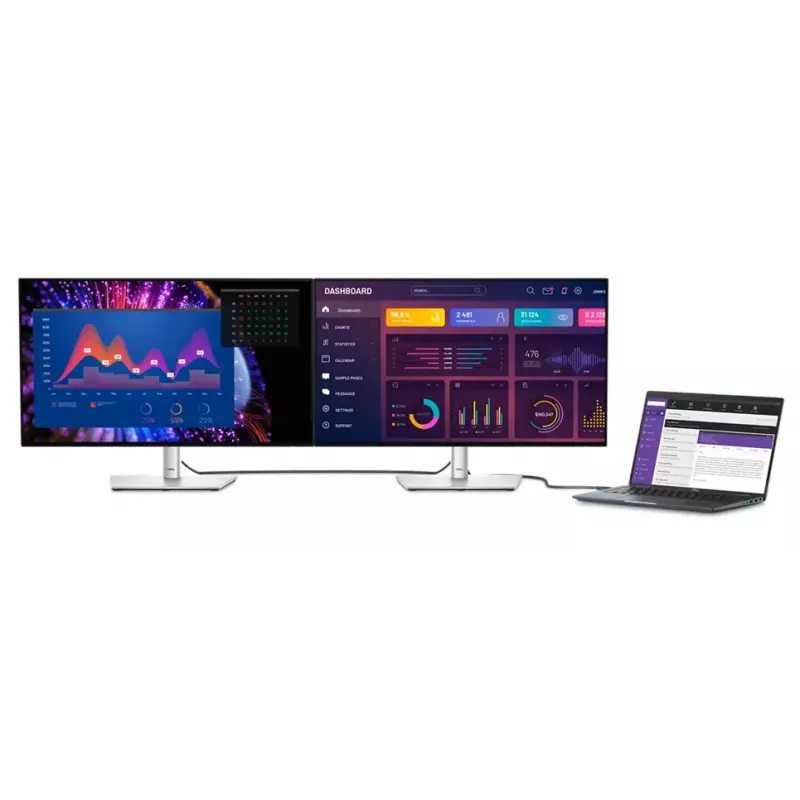 DELL UltraSharp U2724DE 27 colių QHD IPS Black monitorius