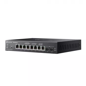 TP-Link Omada SG2210XMP-M2 valdomas 8 prievadų 2,5GBASE-T ir 2 prievadų 10GE SFP+ jungiklis su 8 PoE+ prievadais