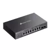 TP-Link Omada SG2210XMP-M2 valdomas 8 prievadų 2,5GBASE-T ir 2 prievadų 10GE SFP+ jungiklis su 8 PoE+ prievadais