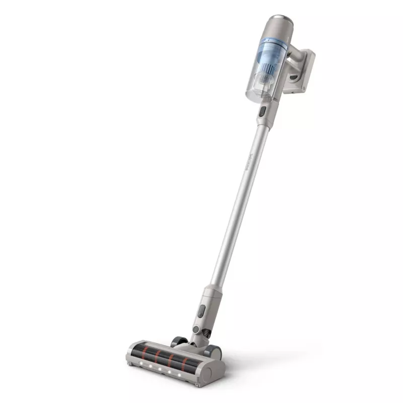 Belaidis šluotinis dulkių siurblys Philips XC2011/01 – 21,6 V Li-Ion, 40 min veikimo, be maišelio, turbo, LED, 1,5 kg