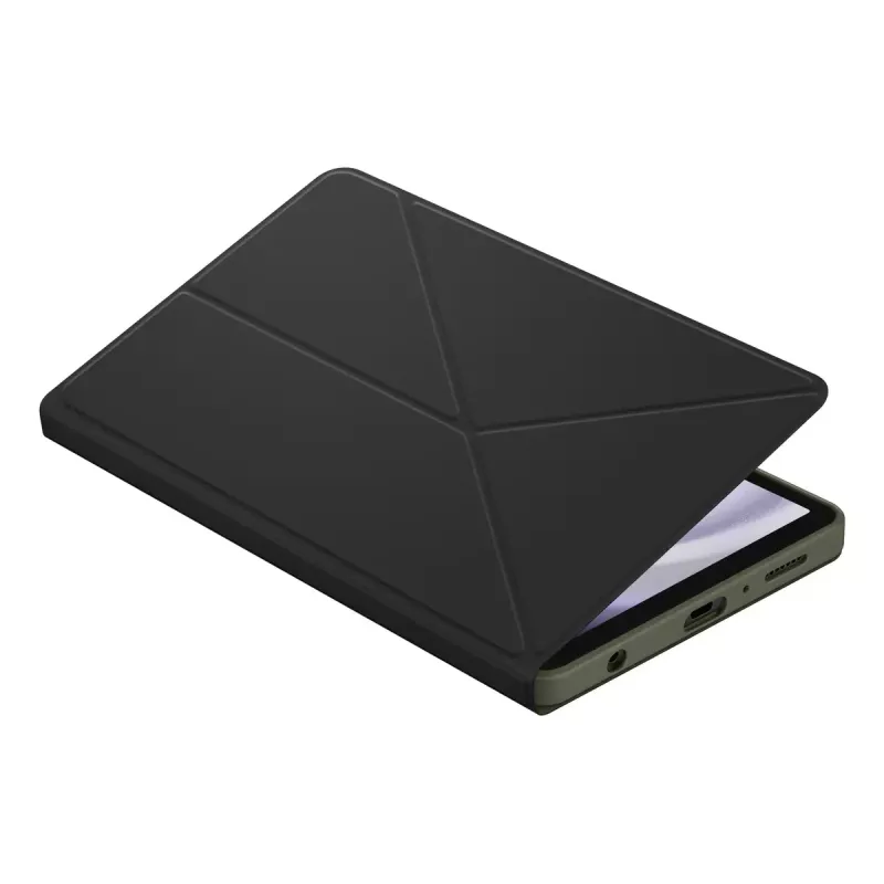 Samsung EF-BX110TBEGWW dėklas-knygelė planšetei Galaxy Tab A9, atverčiamas, juodas