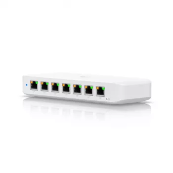 UBIQUITI NETWORKS UniFi Switch USW-Ultra-60W 8 prievadų GbE PoE+ maitinamas per GbE++ įvestį 60 W