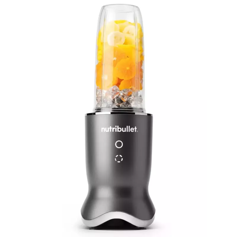 NutriBullet NB1206DGCC 0,9 L stalo blenderis 1200 W juodas, permatomas