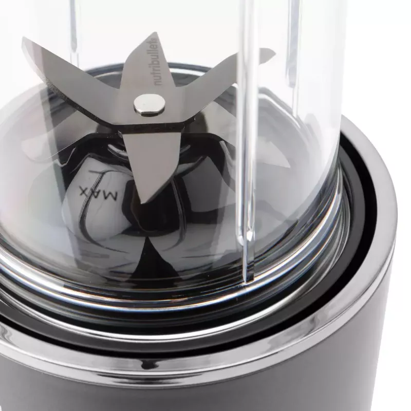 NutriBullet NB1206DGCC 0,9 L stalo blenderis 1200 W juodas, permatomas