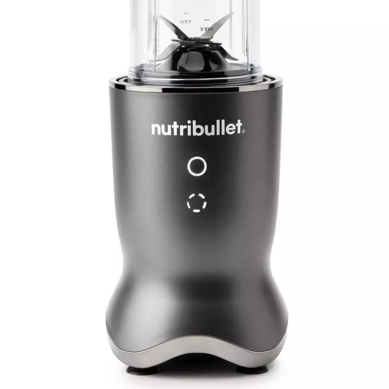 NutriBullet NB1206DGCC 0,9 L stalo blenderis 1200 W juodas, permatomas