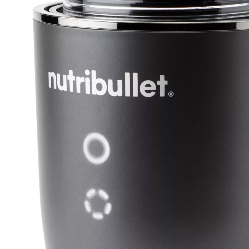 NutriBullet NB1206DGCC 0,9 L stalo blenderis 1200 W juodas, permatomas