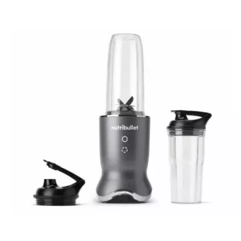 NutriBullet NB1206DGCC 0,9 L stalo blenderis 1200 W juodas, permatomas