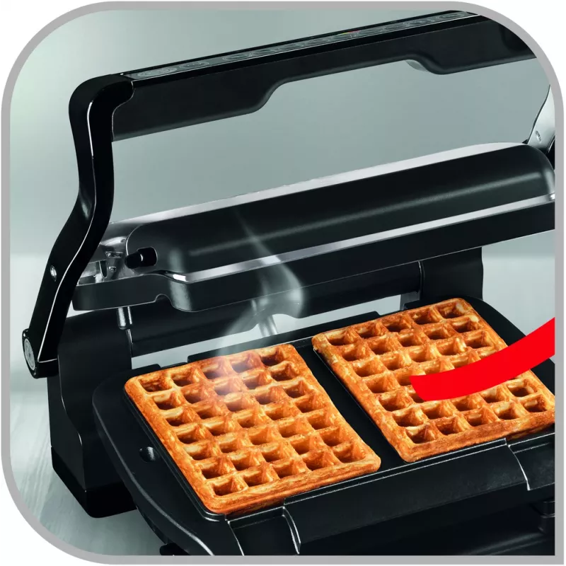Vafelinė plokštė Tefal XA7248 aliumininė, skirta OptiGrill Elite GC7508, suderinamas priedas