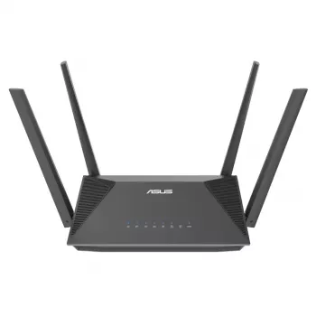 ASUS RT-AX52 AX1800 belaidis maršrutizatorius „Wi-Fi 6“ dviejų juostų (2,4 GHz / 5 GHz) Gigabit Ethernet juodas