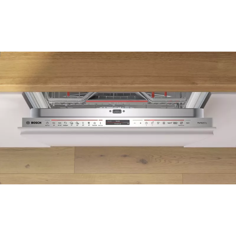 Indaplovė Bosch Serie 8 SMV8YCX02E, visiškai įmontuojama, 14 komplektų