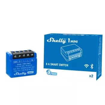 Smart Switch Shelly 1 Mini Gen3 1P belaidis 110-240V